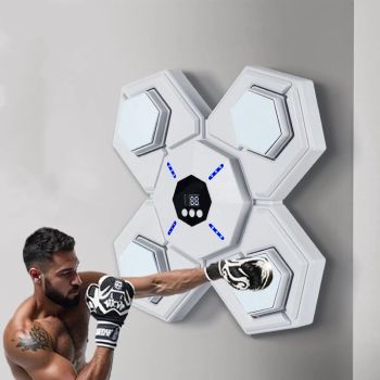 KALOAD Máquina de Boxeo Musical Inteligente para Adultos y Niños Entrenador de Boxeo de Fitness Deportivo para Ejercicio