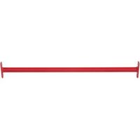 barra de metal kbt - 1250mm - rojo