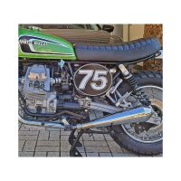 silenciador de escape moto guzzi florida mass cafe racer par