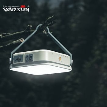 Luces de Camping Warsun, luces colgantes recargables SMD para exteriores, luz de relleno portátil, iluminación de mantenimiento de trabajo