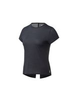 camiseta de fitness reebok workout ready activchill w black