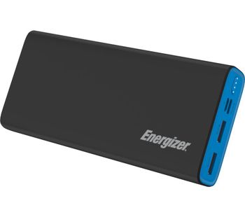 ENERGIZER UE20007P Portable Power Bank - Black, Black