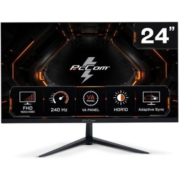 Monitor Gaming PcCom Elysium 24″ VA Full HD 240Hz 1ms Adaptive Sync HDR10