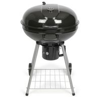 livoo barbacoa de carbon 55cm negra - doc270