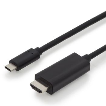 Digitus Cable USB-C a HDMI 4K Macho/Macho 2m Negro