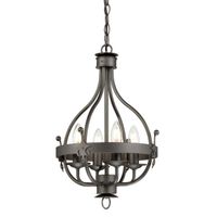 lampara de arana windsor 4 luces