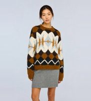 semicouture para mujer y6wf20 jersey sherley marron xs casual alpaca