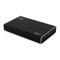 ewent ew7070 carcasa de disco durossd 25 usb-c negro