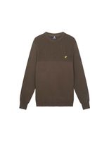 sudadera lyle  scott v1-crew cottmerino hombre