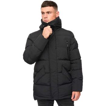 Crosshatch Parka Kaptoore para hombre