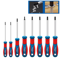 1 destornillador torx magnetico de precision t8 t10 t15 t20 t25 t27 t30 t40 kit de herramientas manuales para reparacion de controladores de seguridad torx