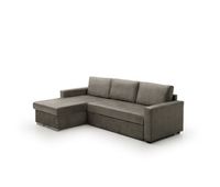 sofa cama chaise longue isabella low cost gris oscuro izquierda