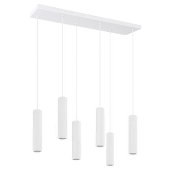 Lámpara de techo led ivar (6x8w)