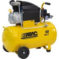 compresor coaxial con aceite 2 cv 50 l marca abac