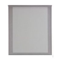 estoralis - estor enrollable translucido   screen 5 apertura  180 x 235 cm anchoalto tamano tela 177 x 230 cm  stannis gris oscuro