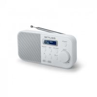 muse m109dbw radio portatil dab blanca