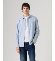levis para hombre 0085a-0003 camisa battery housemark standard azul l casual algodon manga larga