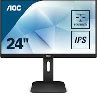 AOC Pro-line 24P1 pantalla para PC 60,5 cm (23.8 pulgadas pulgadas) Full HD LED Plana Mate Negro