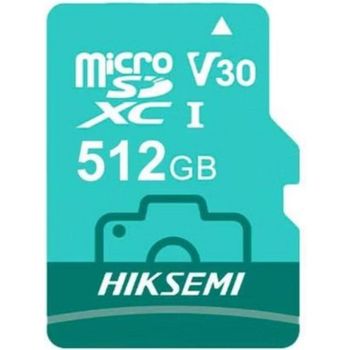 Tarjeta microSDXC Hiksemi NEO LUX 512GB UHS-I V30 Class 10