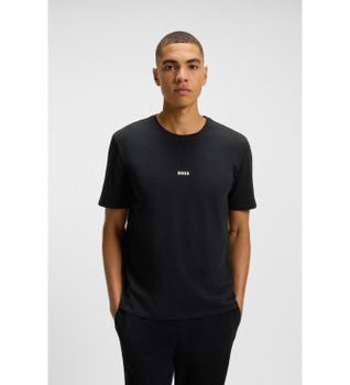BOSS para hombre. 50545930 Camiseta Unique negro (M), Homewear, Algodón, Manga corta