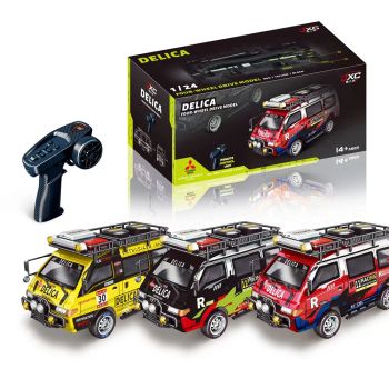SG Bosque de Pinos JXC5813B 1/24 2.4G 3CH 4WD RTR DELICA Modelo de Coche RC Control Total Proporcional