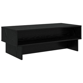 Mesa De Café - Mesa De Centro - Mesa Baja Roble Negro 100 X 46 X 35 Cm Madera De Ingeniería