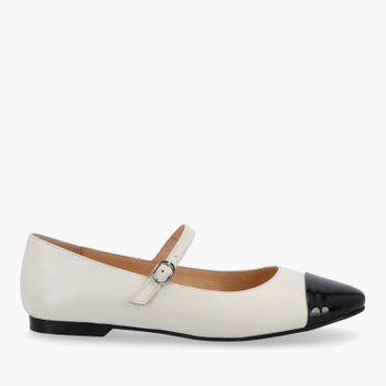 ALOHAS Women's Musa Leather Ballet Flats - UK 5