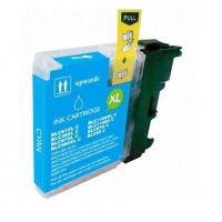 inkpro cartucho de tinta compatible con brother lc980xl1100xl cian