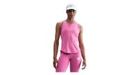 camiseta de tirantes nike tempo swoosh run rosa  mujer