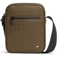 tommy hilfiger bandolera th embossed flag mini reporter para hombre