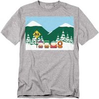 south park camiseta bus stop para hombre