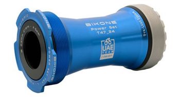 Eje de pedalier ceramico bikone powerset t47 para shimano uae team emirates edition azul