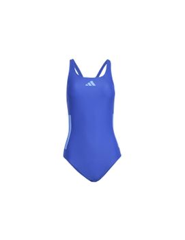 Bañador de Natación adidas 3 Bandas Bld Mujer Azul