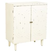 aparador de madera de 2 puertas 70x35x84