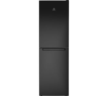INDESIT LD85 F1 K.1 50/50 Fridge Freezer - Black, Black