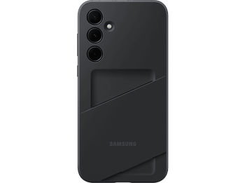 Funda móvil - Samsung, Para Samsung Galaxy A35 5G, con Tarjetero, Trasera, TPU, Negro