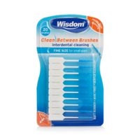 wisdom clean between interdental brushes fine