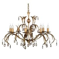 lampara de arana lily 8 luces