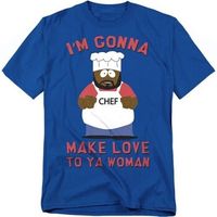 south park camiseta make love para mujer