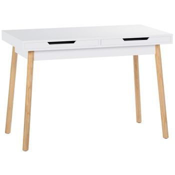 Escritorio Oporto Madera Blanco 60x110x75 Cm Clp
