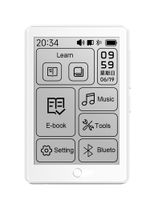 reproductor mp3 famue con pantalla de tinta electronica de 27 pulgadas mini lector de libros electronicos bt54 sin luz azul amigable con los ojos para estudiantes aulas reuniones grabacion