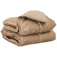edredon  duvet de todo el ano dorado 200 x 220 cm saten y microfibra