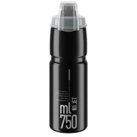 elite  bidon de hidratacion jet plus 750ml -negro - la botella de agua jet plus es la botella elite jet en material plastico biodegradable con tapa protectora