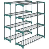 soportes para plantas 90x28x104 cm verde