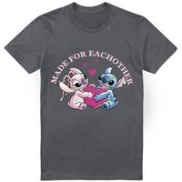 disney camiseta made for each other para hombre