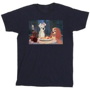 Disney Camiseta Lady And The Tramp para hombre