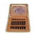 Set De Agujas De Tejido Circular (intercambiables, Ergonómicas)