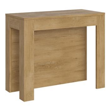 Consola Extensible 90x42/290cm Cayman Roble Natural
