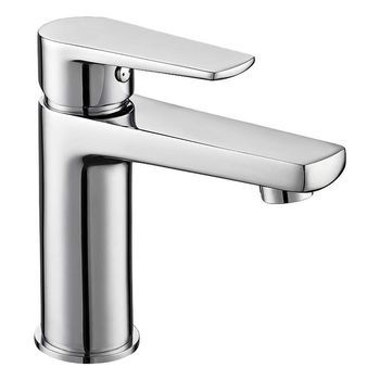 Kibath Grifo De Lavabo Monomando Astro Apertura En Frio Acabado Cromo Brillo Fabricado En Latón