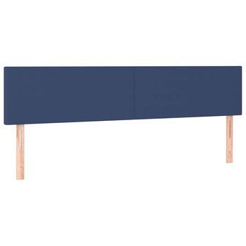 Cabeceros Tela Azul 160x5x78/88 Cm Vidaxl